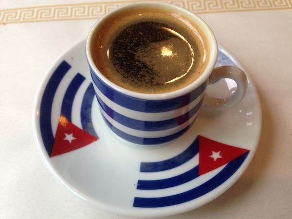 sodium in cuban expresso coffee