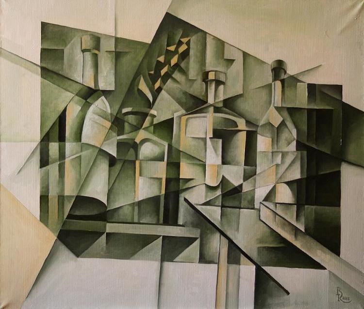 Cubo-Futurism Flamenco Cubofuturism Krotkov Vassily 2014 by scareface26 on