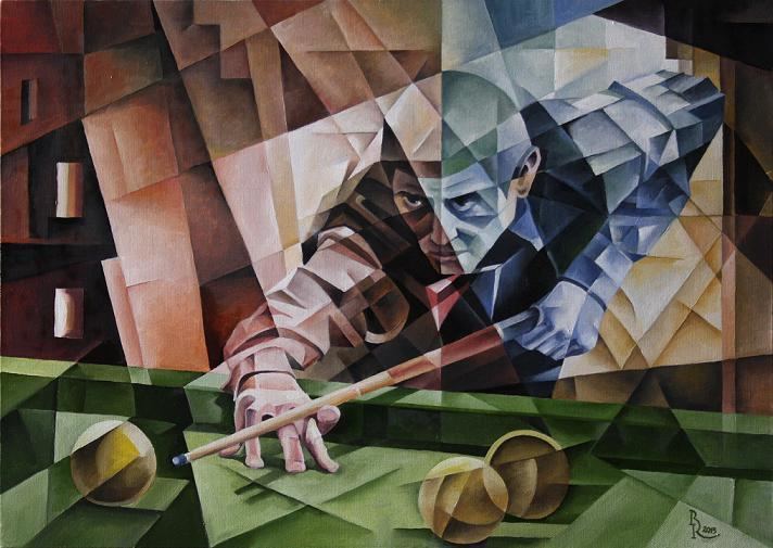 Cubo-Futurism Cubofuturism Krotkov Vassily