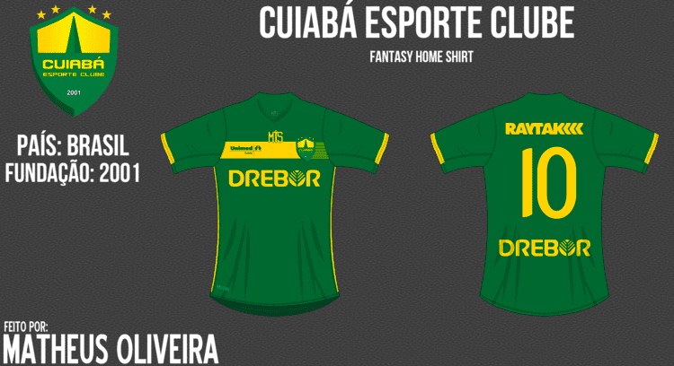 Cuiabá Esporte Clube Matolli Kit Design 34 Cuiab Esporte Clube Srie Campees Estaduais