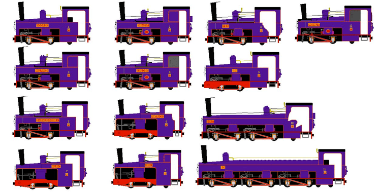 Culdee Fell Railway Culdee Fell Engines by Agent555 on DeviantArt