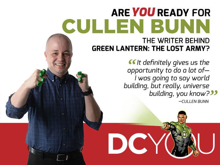 Cullen Bunn Are You Ready for Green Lantern The Lost Armys Cullen Bunn DC