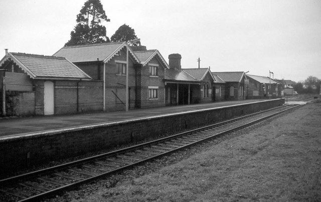 Cullybackey railway station