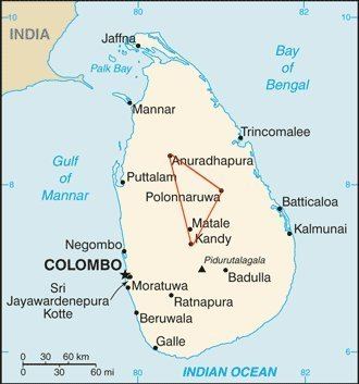 Cultural triangle Cultural Triangle of Sri Lanka
