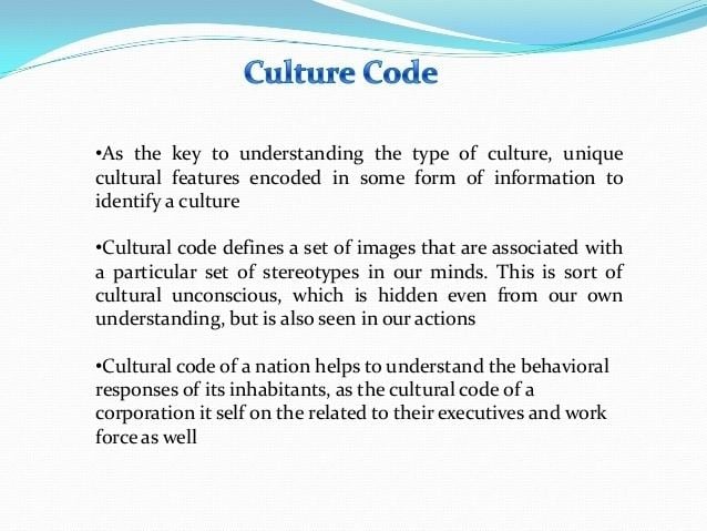 culture code things