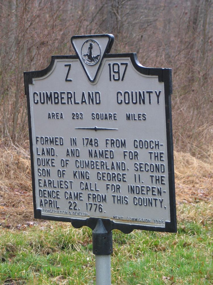 Cumberland County, Virginia photoshistoricalmarkersorgvaralbumsVirginia