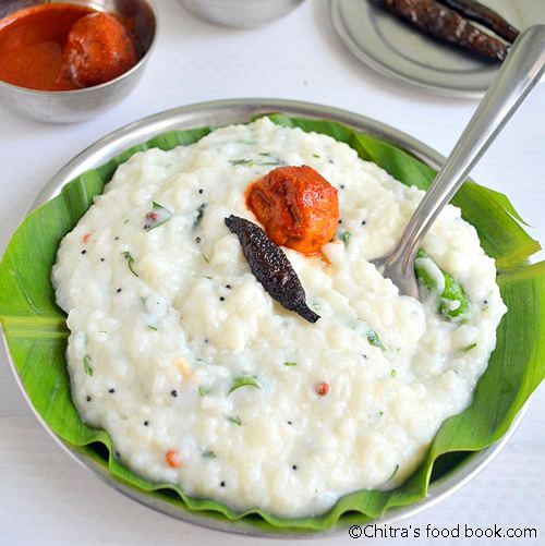 Curd rice Curd Rice Recipe Thayir Sadam Bagala Bath Recipe Chitra39s Food