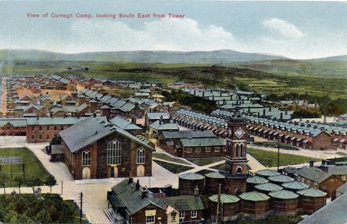 Curragh Camp Curragh Camp Ireland Early 190039s postcard showing the Cu Flickr