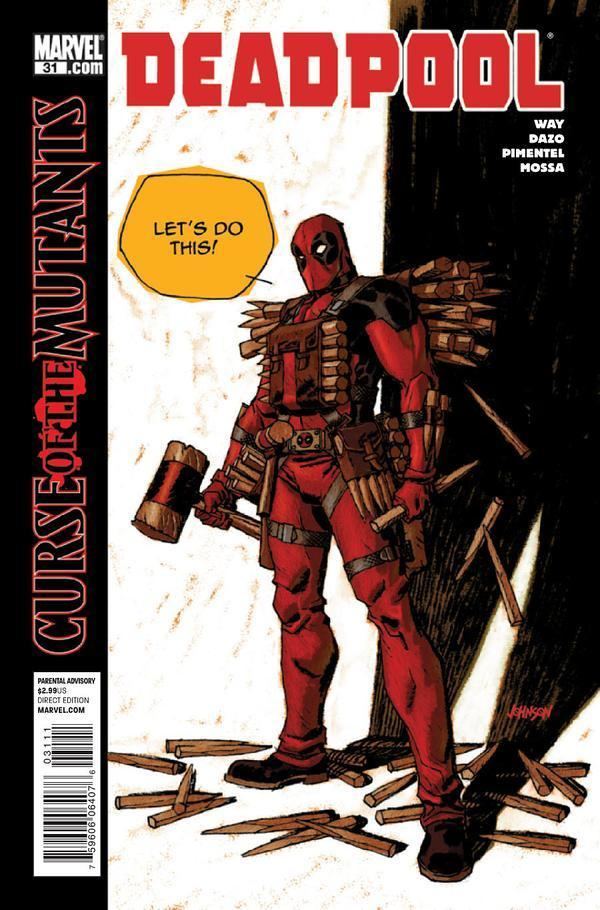 Curse of the Mutants Key Issue Comics Deadpool 30 amp 31 Curse of the Mutants