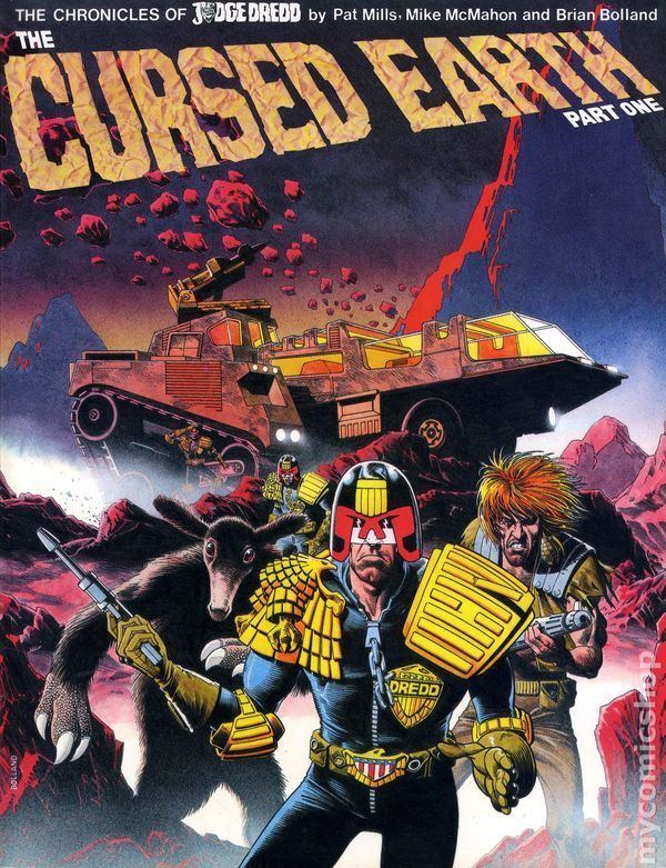 Cursed Earth Cursed Earth TPB 1982 Titan Books The Chronicles of Judge Dredd