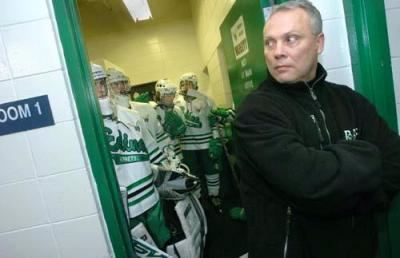 Curt Giles Edina Hornets hockey team molded in image of coach Curt