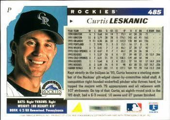 Curt Leskanic The Trading Card Database 1996 Score Baseball Gallery