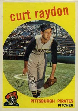 Curt Raydon 1959 Topps Curt Raydon 305 Baseball Card Value Price Guide