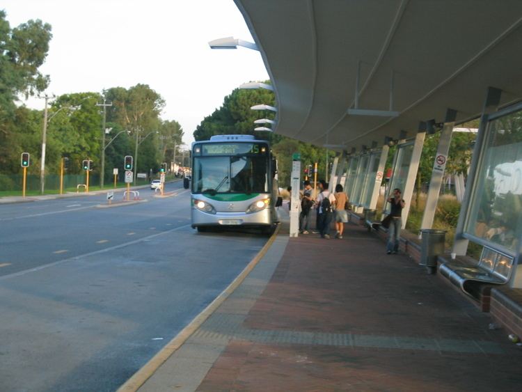 Curtin University bus station