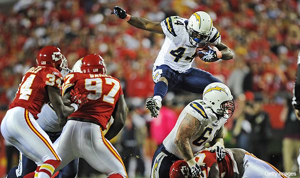 Curtis Brinkley Chargers39 Curtis Brinkley is a survivor in more ways than
