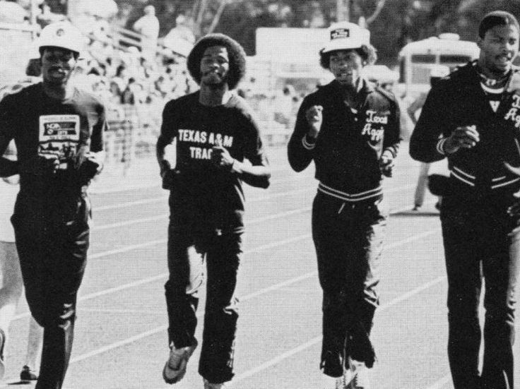 Curtis Dickey The 1980 Texas AampM 4x100 Meter Relay Team included lr
