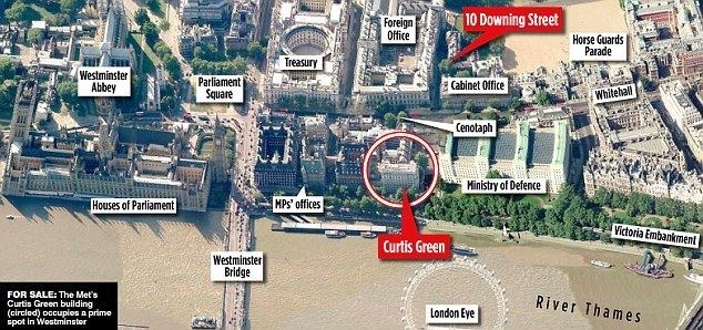 Curtis Green Building Security fears as Scotland Yard sells 35m office block looking into