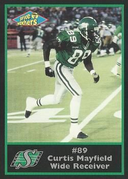 Curtis Mayfield (Canadian football) Curtis Mayfield Gallery The Trading Card Database