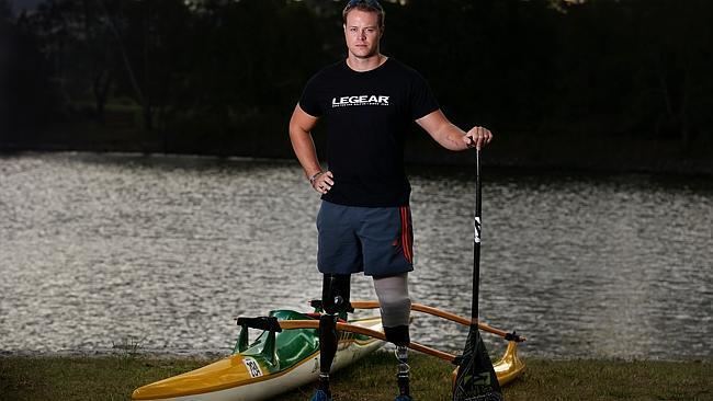 Curtis McGrath Former soldier and Gold Coast Paralympian Curtis McGrath