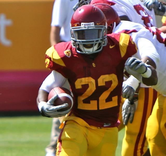 Curtis McNeal USC Football Spring Game White Defeats Cardinal 4229