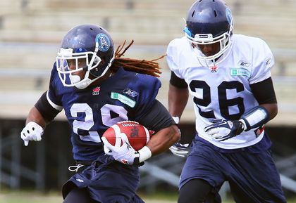 Curtis Steele Argonauts running back Curtis Steele guns for starting role Argos