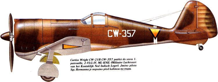 Curtiss-Wright CW-21 WINGS PALETTE CurtissWright CW212223SNC1 FalconDemon