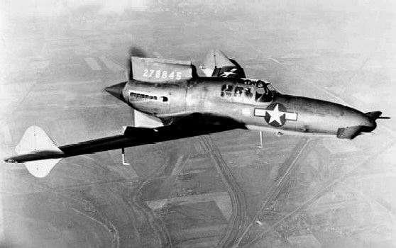 Curtiss-Wright XP-55 Ascender Strange Aircraft CurtissWright XP55 Ascender Disenoart