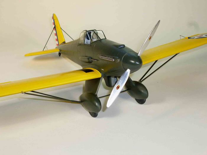Curtiss XP-31 Swift Scratch Built Curtiss XP31 Swift by Frank Mitchell