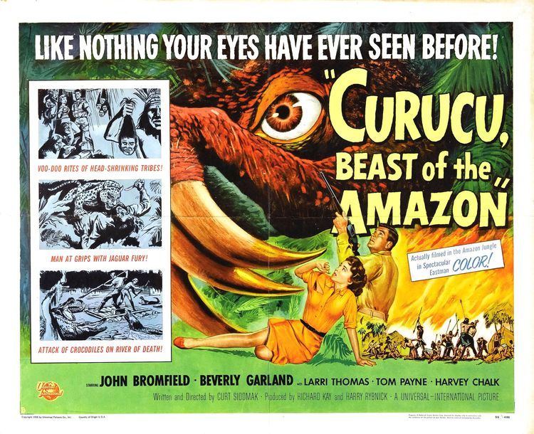 Curucu, Beast of the Amazon Curucu Beast of the Amazon USA 1956 HORRORPEDIA