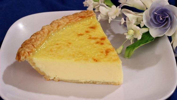 Custard pie Old Fashioned Custard Pie Recipe YouTube