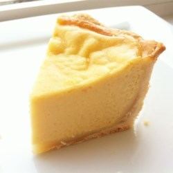 Custard pie Grandma39s Egg Custard Pie Recipe Allrecipescom