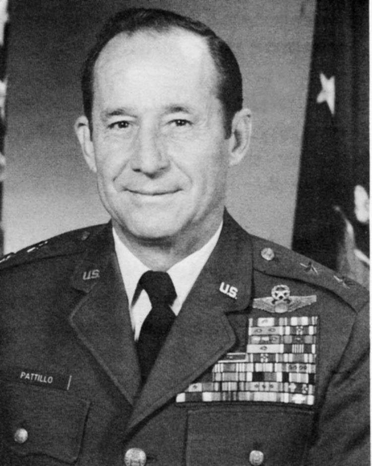 Cuthbert A. Pattillo MAJOR GENERAL CUTHBERT A PATTILLO US Air Force Biography Display