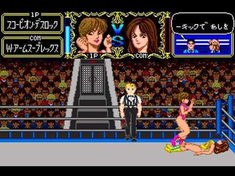 Cutie Suzuki no Ringside Angel Sega Megadrive Cutie Suzuki no Ringside Angel 1990 YouTube