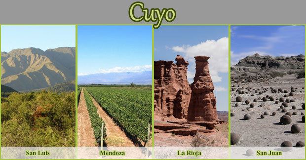Cuyo (Argentina) CUYO EN ARGENTINA TURISMO Gua de Turismo de Cuyo San Luis