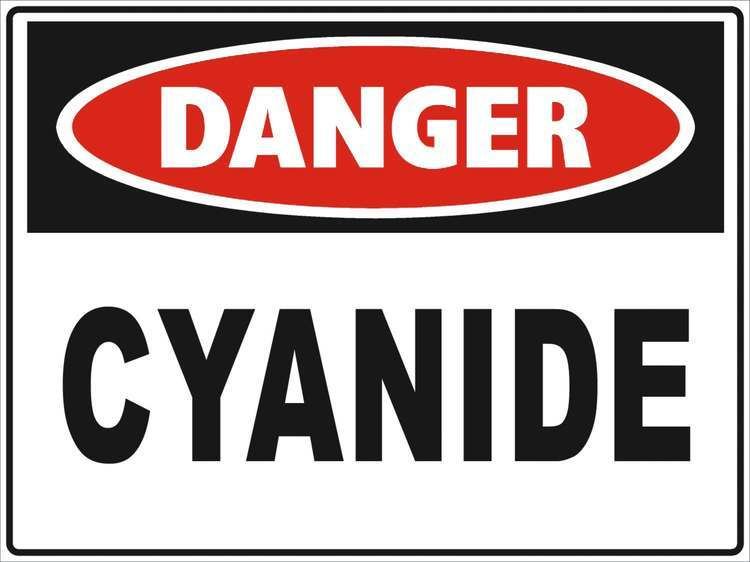 Cyanide Sodium Cyanide Safety Poisoning HCN Vapor Mineral Processing