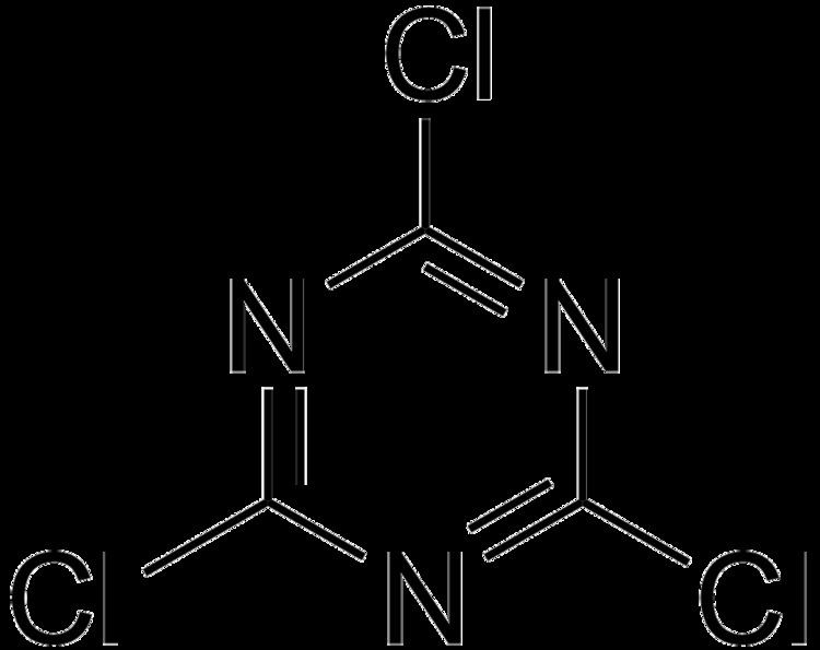 Cyanuric chloride httpsuploadwikimediaorgwikipediacommons88