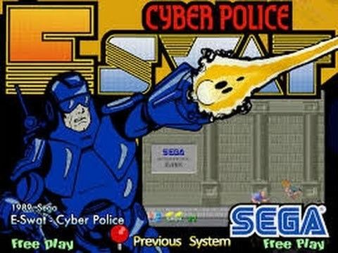 Cyber Police ESWAT ESwat Cyber Police Arcade YouTube