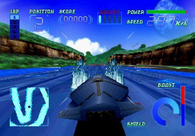 Cyber Speedway Cyber Speedway Saturn Cyber Speedway racing Sega Retro Game Age