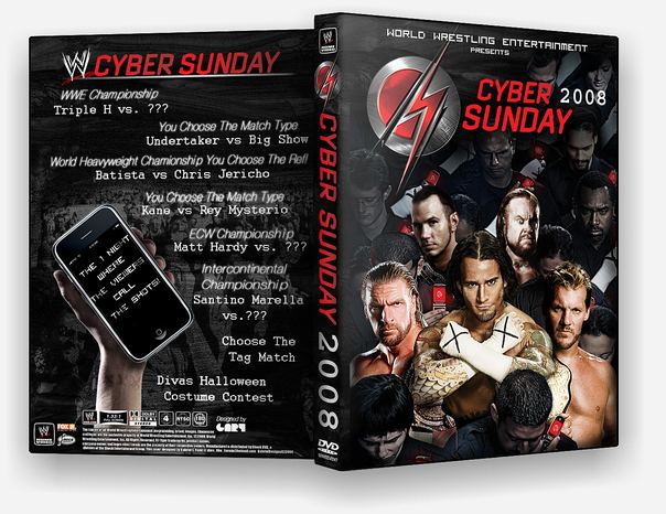 Cyber Sunday (2008) WWE Cyber Sunday 2008 Cover by Rascal123 on DeviantArt