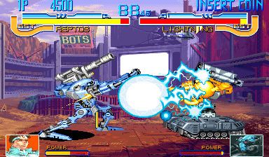 Cyberbots: Full Metal Madness Cyberbots Fullmetal Madness Japan 950420 ROM lt MAME ROMs