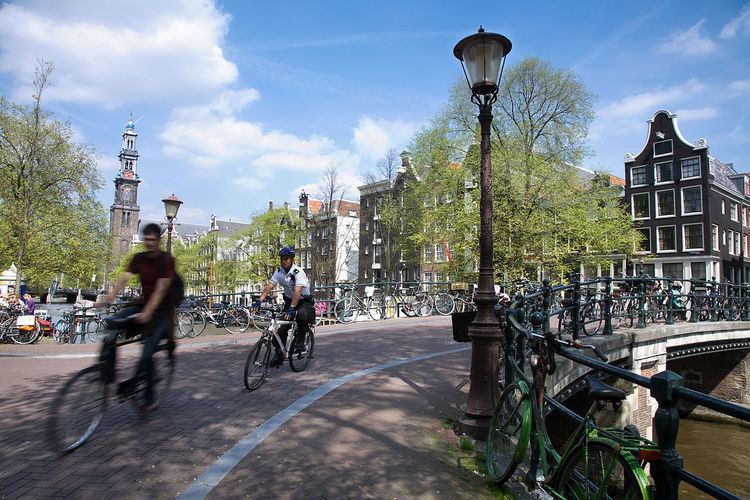Cycling in Amsterdam