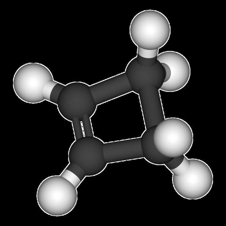 Cyclobutene FileCyclobutene3Dballspng Wikimedia Commons