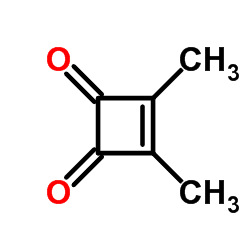 Cyclobutene 34Dimethyl3cyclobutene12dione C6H6O2 ChemSpider