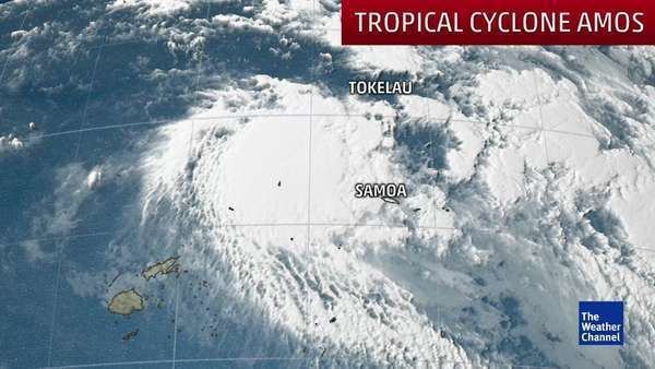 Cyclone Amos Tropical Cyclone Amos Targets Samoa One News Page VIDEO