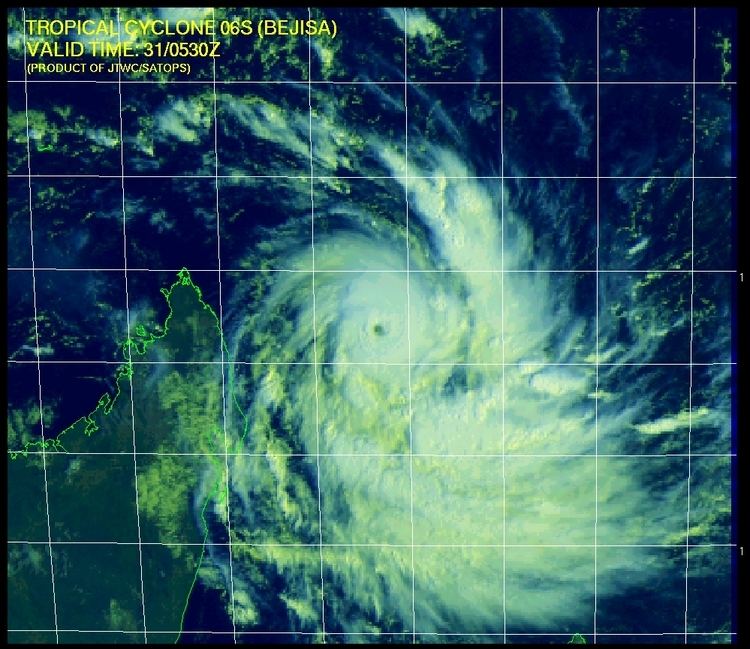 Cyclone Bejisa Bejisa Southern Indian Ocean NASA