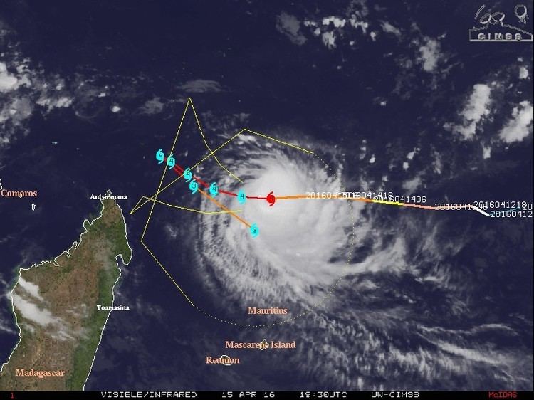 Cyclone Fantala Tropical Cyclone quotFantalaquot now a major hurricane threatening Mauritius