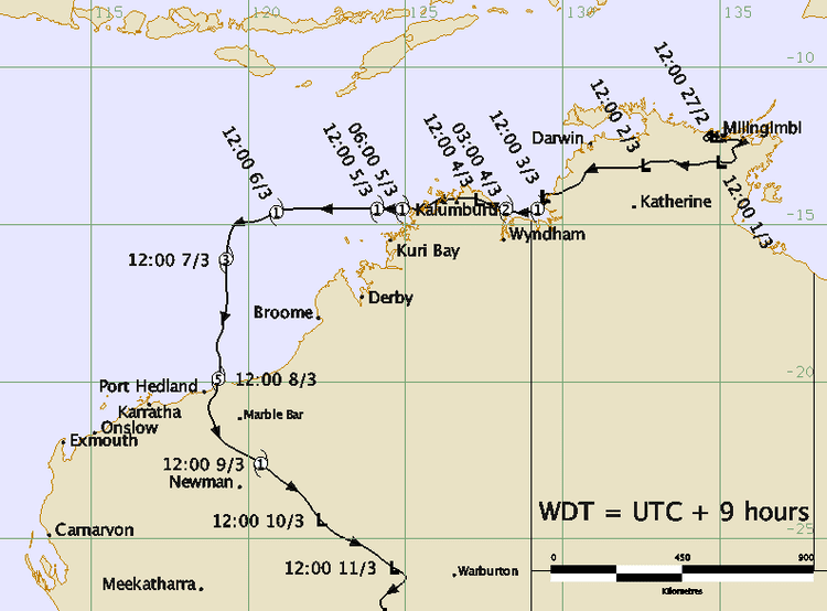 Cyclone George Tropical Cyclone George