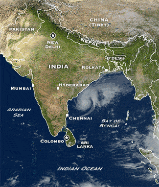 Cyclone Helen (2013) Bay of Bengal Cyclone Helen Lashes Eastern India