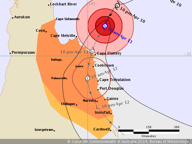 Cyclone Ita Cyclone Ita strongest storm of 2014 Australian Geographic