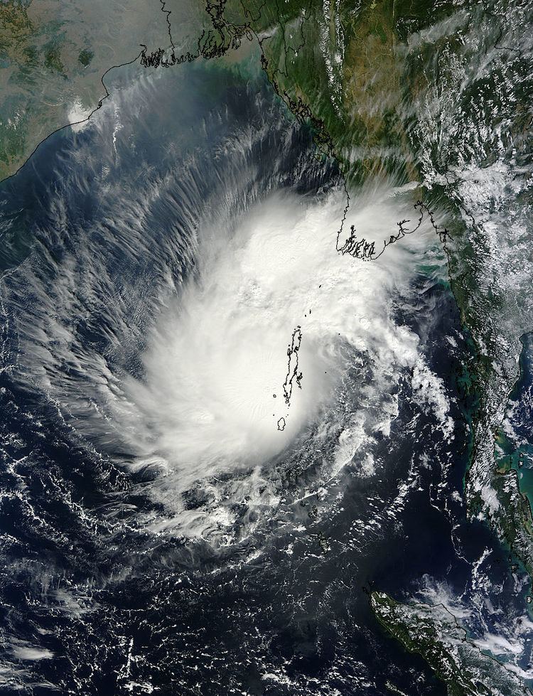 Cyclone Lehar NASA catches Tropical Cyclone Lehar over the Andaman Islands